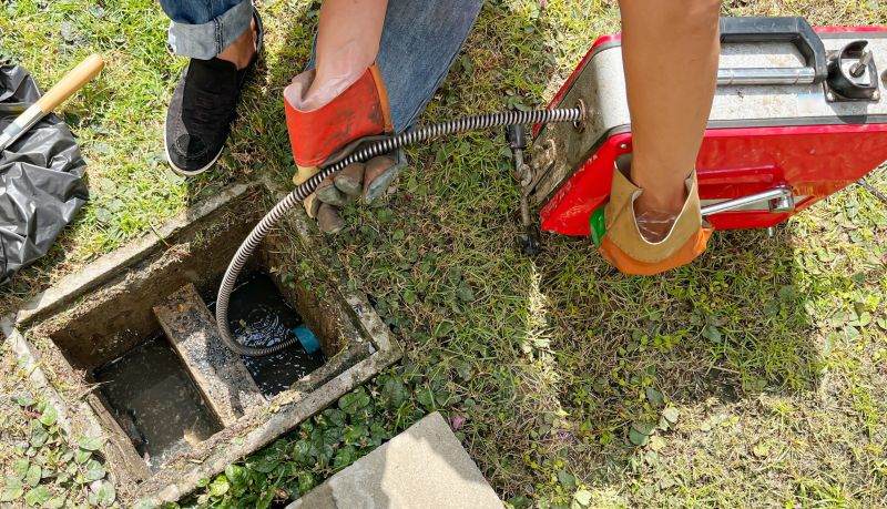 Clearing a Blocked Drain